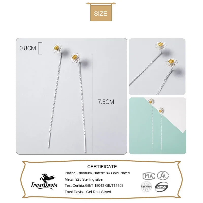 Daisy Flower Earrings DA2430