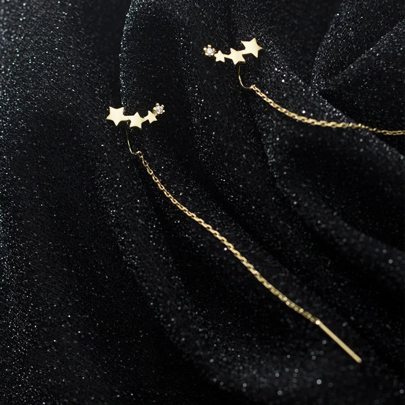 Surface Star Linked 10cm Ear Line DA761