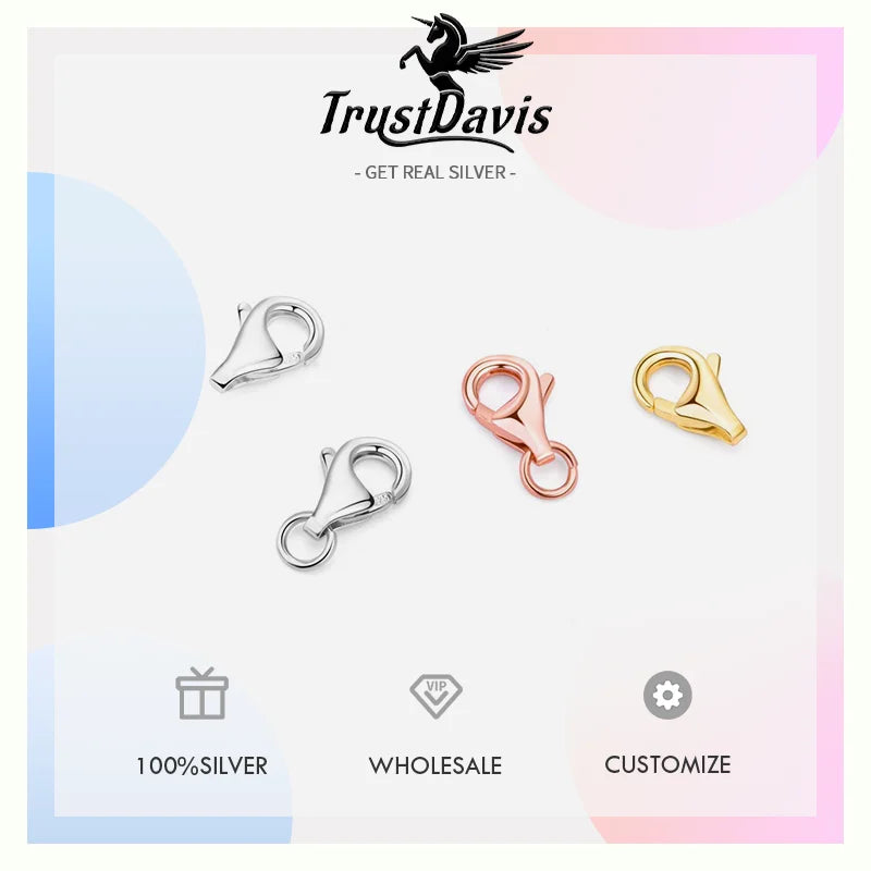 r Necklace and Bracelet Clasp Connector DIY Handmade Accessories Wholesale DS4786