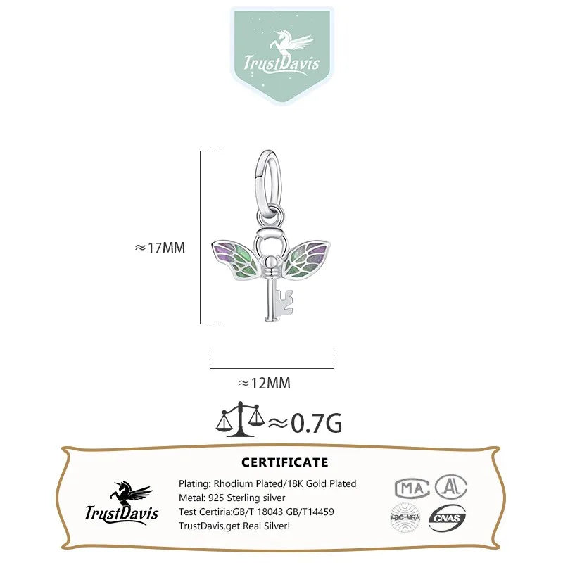 Beads Animal Wing Charm Handmade DIY Accessories Jewelry DZ1631