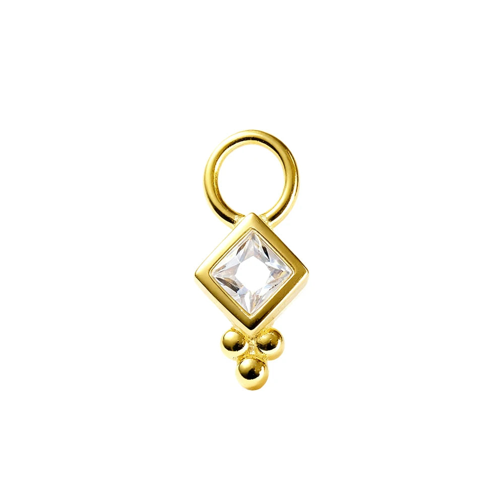 Fashion Gem Star Charm Pendant DZ1822