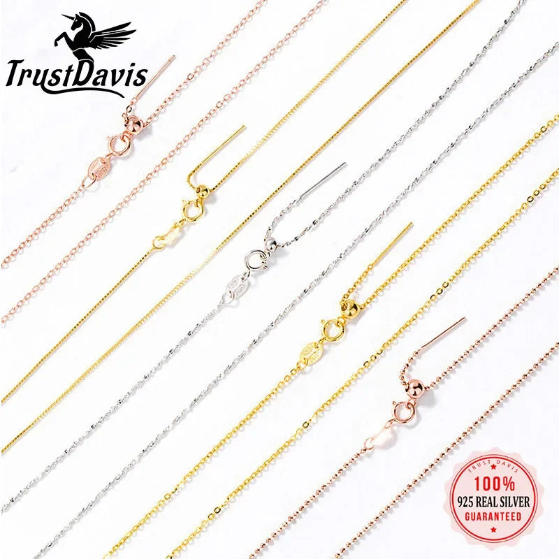 Box Cross Chain Universal Necklace DC27