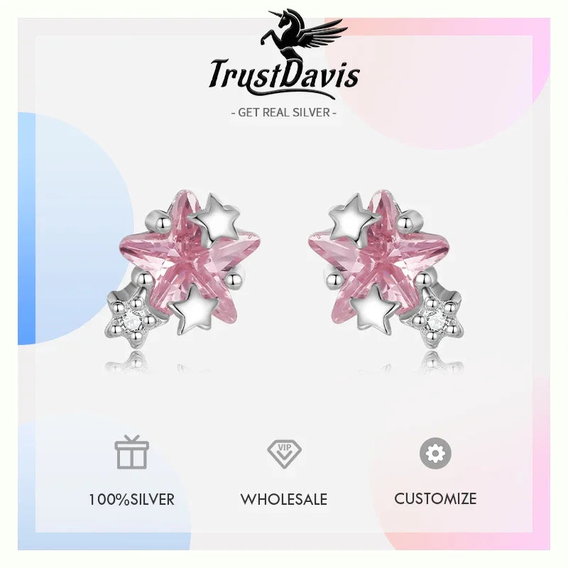 Stars Planets Stud Earrings DA3206