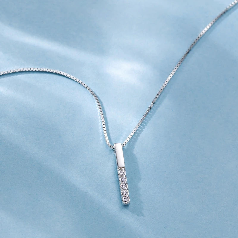 Geometric Rectangular Bar Necklace DS4846