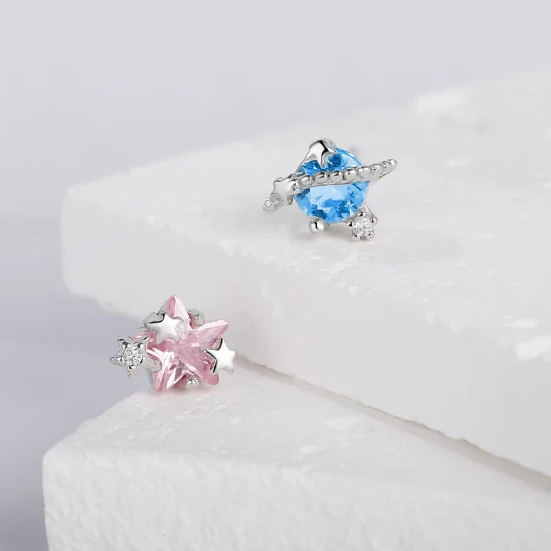 Stars Planets Stud Earrings DA3206