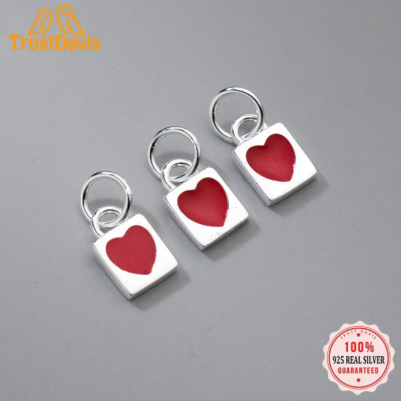 Square Heart  Pendant  DZ877