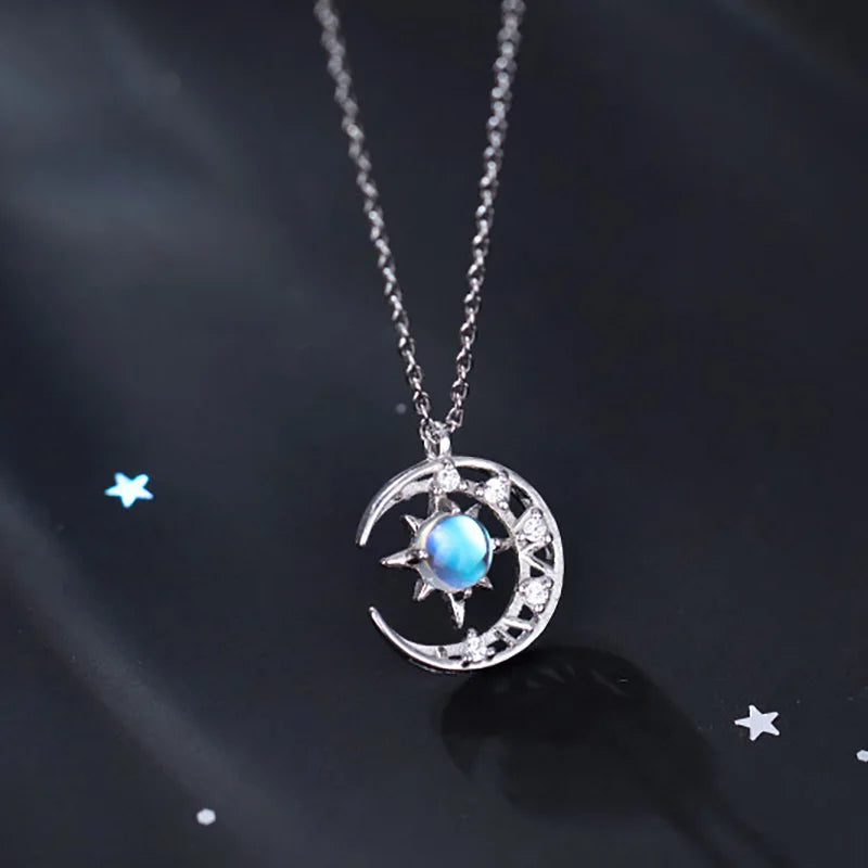 Romantic Star Stud Earring Necklace DS3730