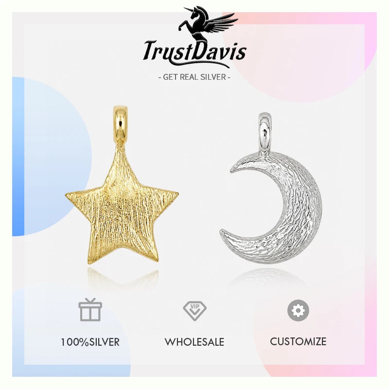 Fashion Minimalist Pendant Star Moon DZ1932