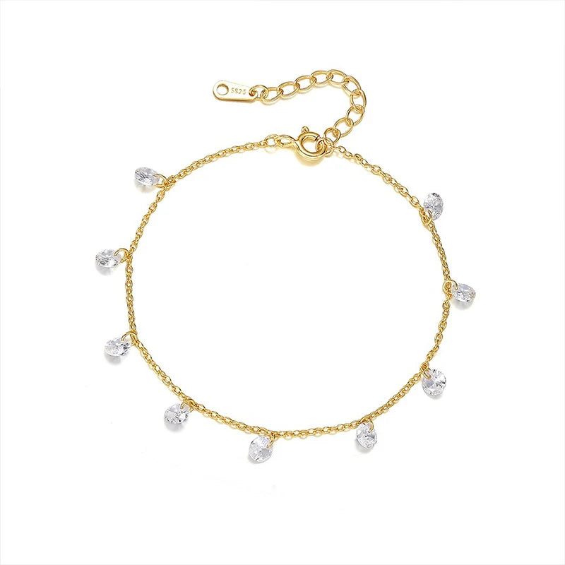 Colored Zircon Bracelet  DS4853