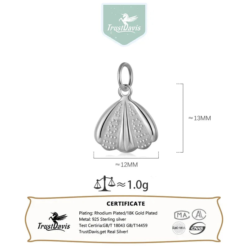 Fashion Mermaid Tail CZ Charm Pendant HY272