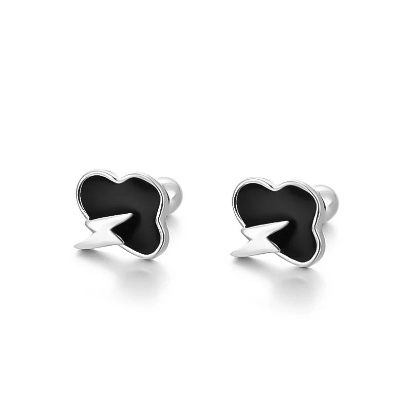 Women Minimalist Weather Screw Stud Earrings DS4645