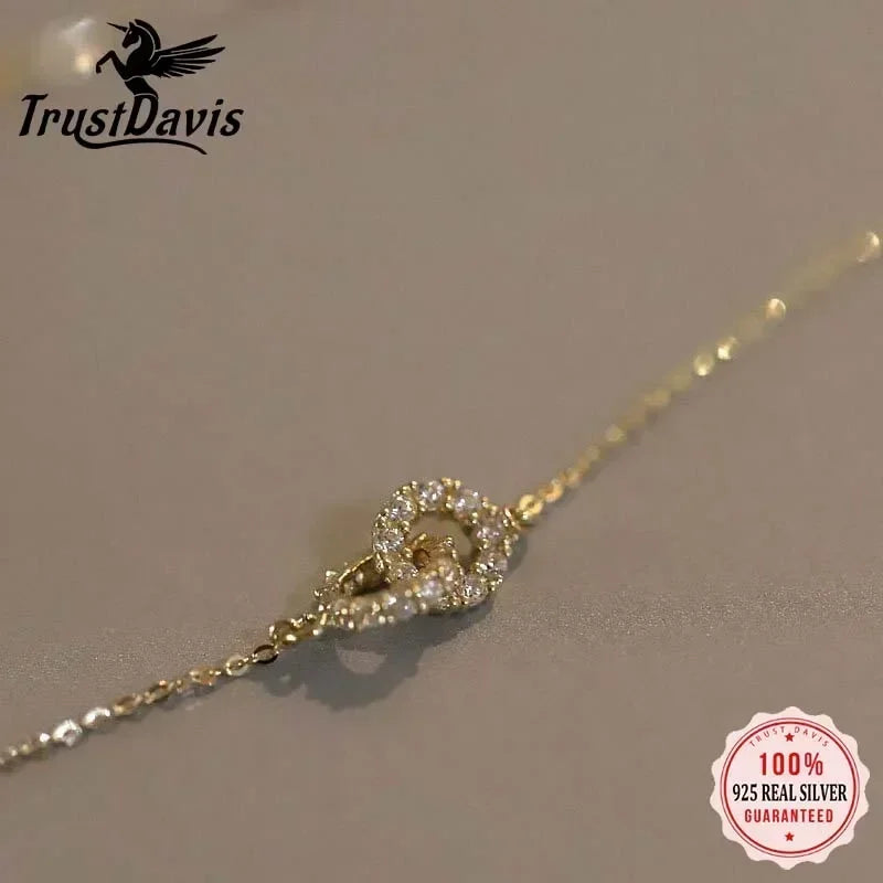 Fashion Round Pendant Necklace DS4492