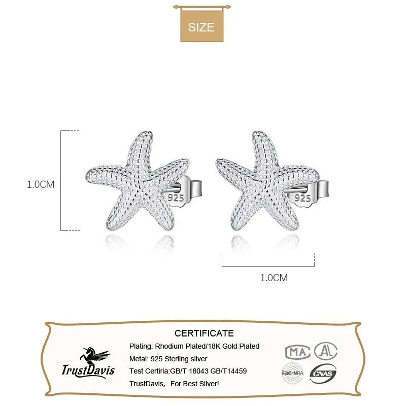 Starfish Stud Earrings  DS495