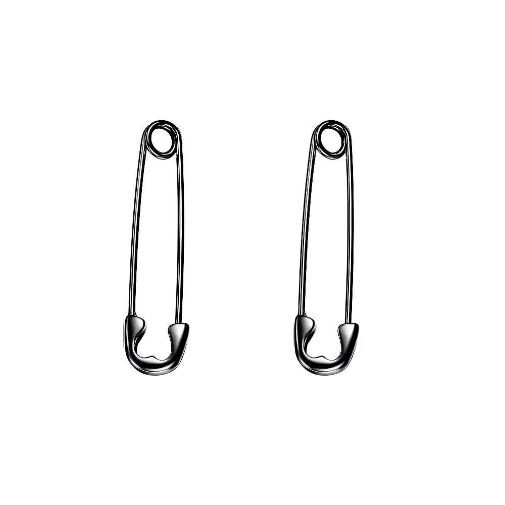 1Pair Paper Clip Shape Ear Buckle Earring DA381