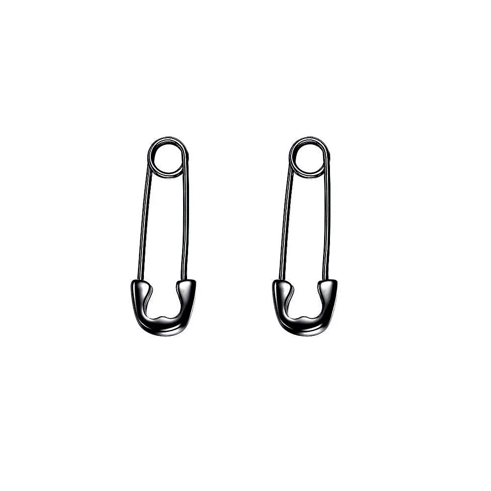 1Pair Paper Clip Shape Ear Buckle Earring DA381