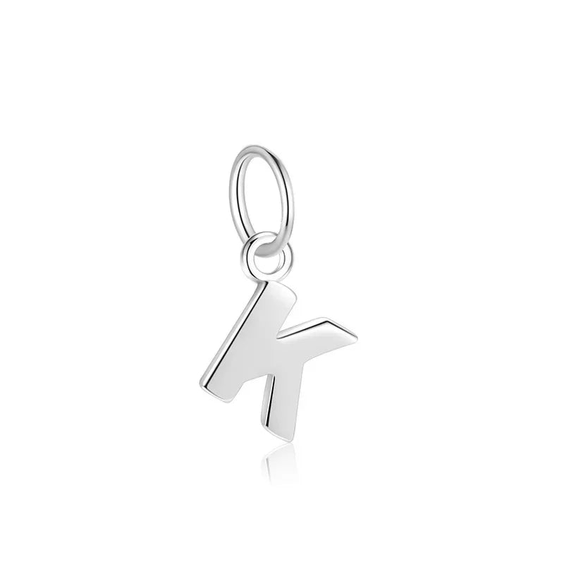 26 Letters Charm Pendant DIY Fit Necklace Fine Jewelry Accessories DH0020
