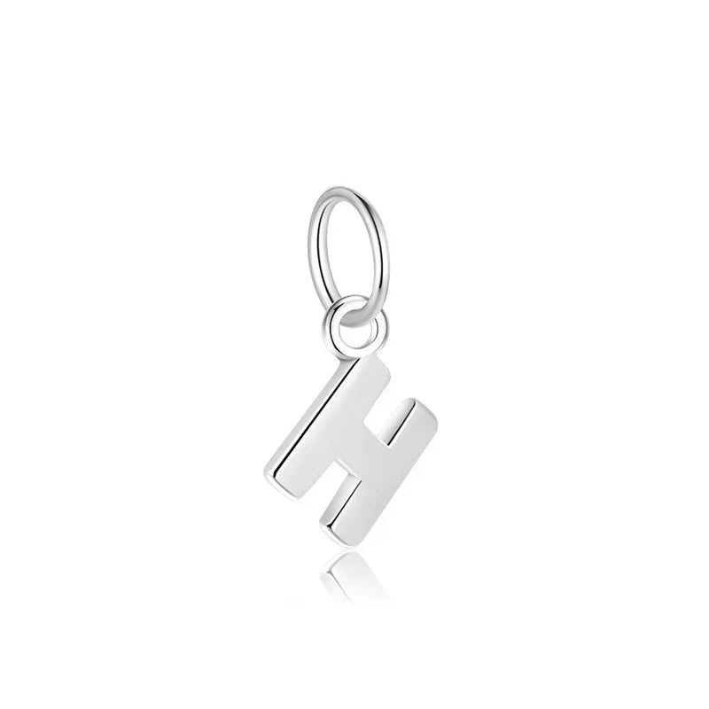 26 Letters Charm Pendant DIY Fit Necklace Fine Jewelry Accessories DH0020