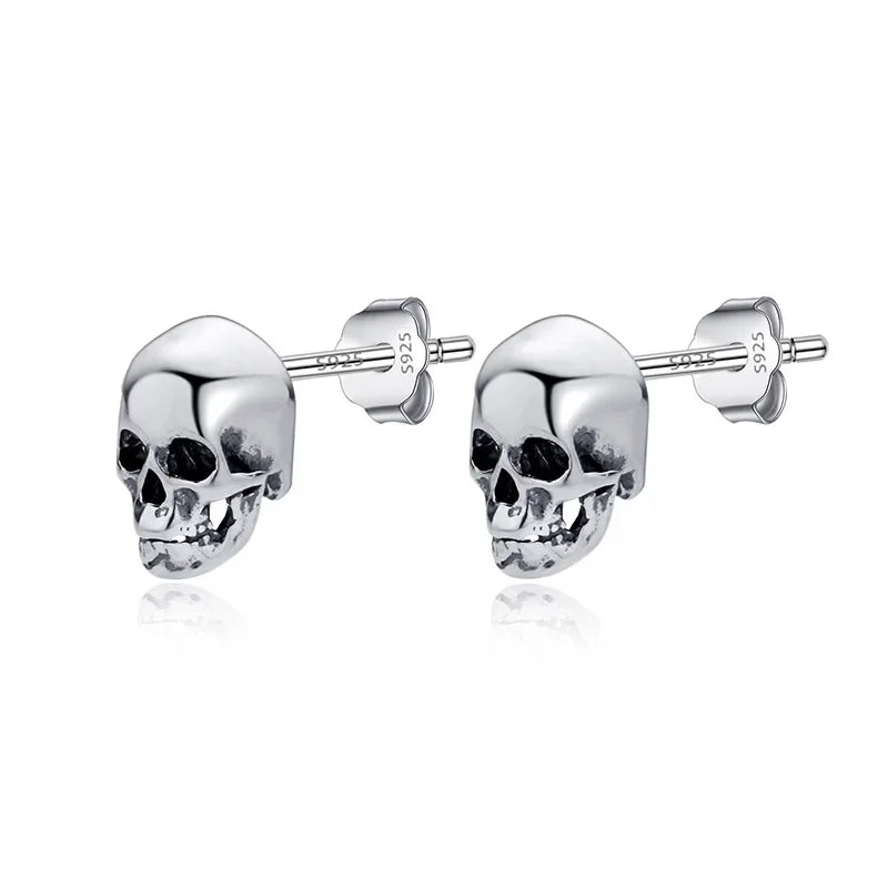 Fashion Gothic Skull Stud Earrings DA2537