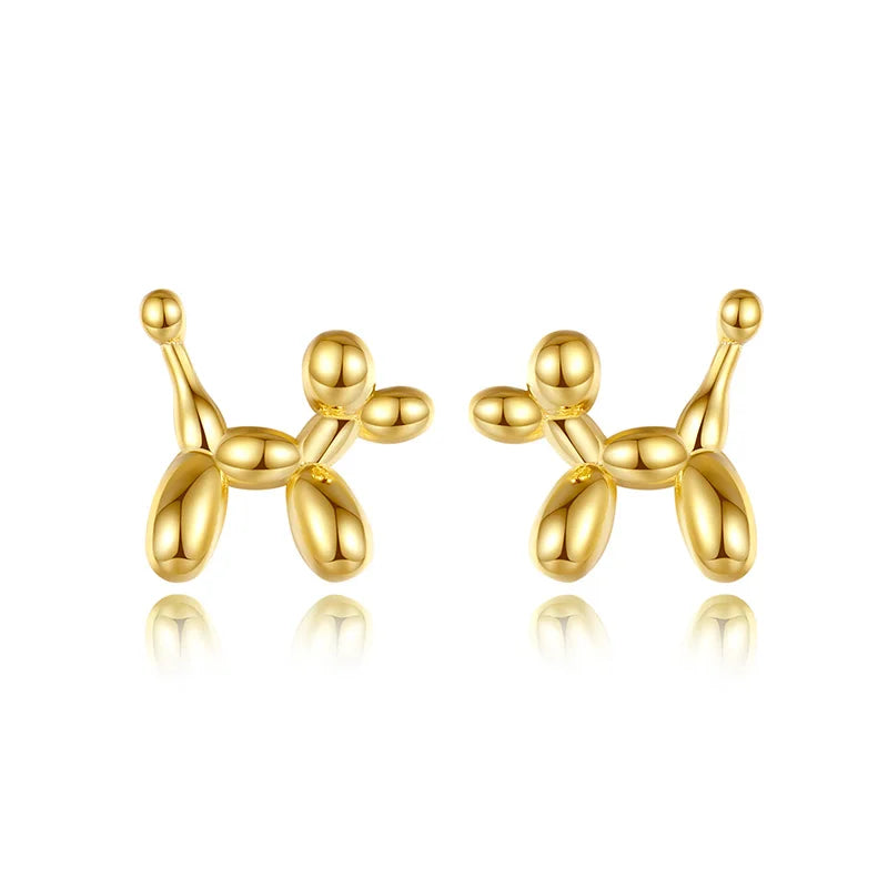 Fashion Animal Balloon Dog Stud Earrings DA2606