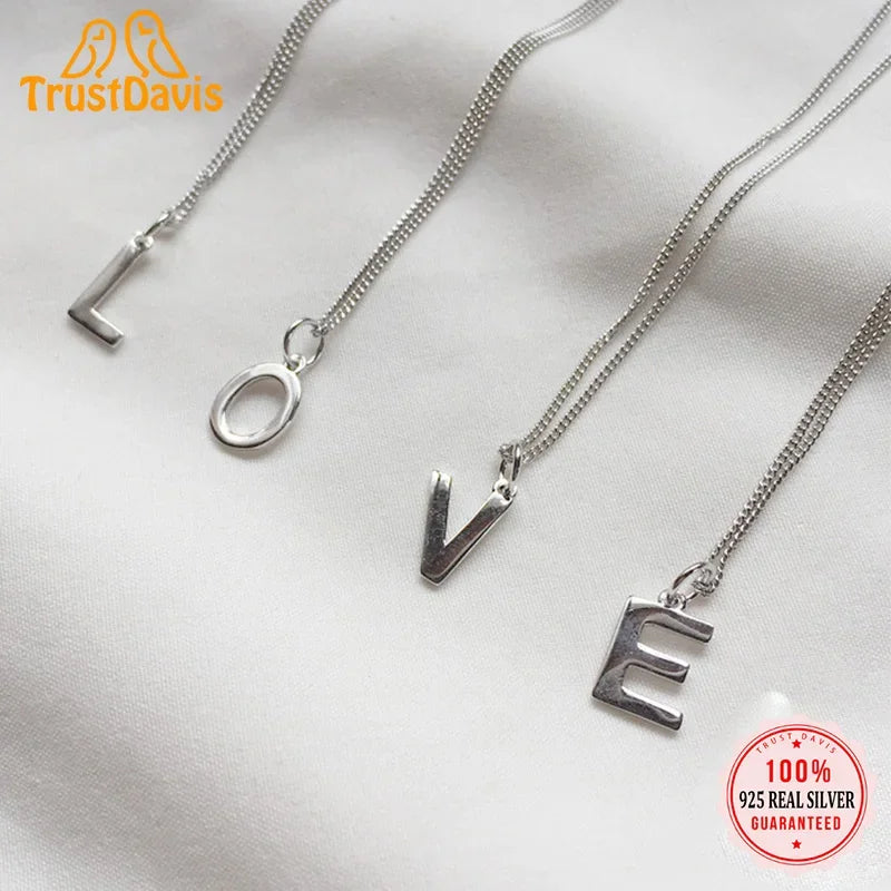 26 Letters Pendant DIY Accessories Jewelry DS837