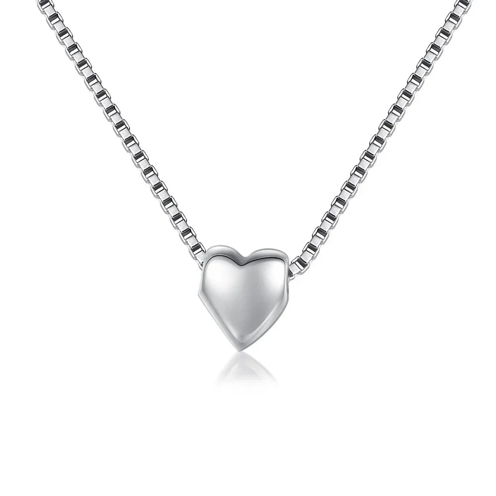 Romantic Heart Pendant Necklace DA1164