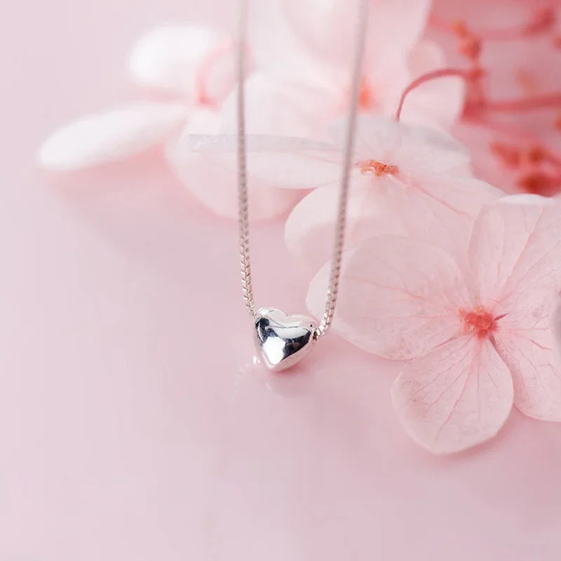 Romantic Heart Pendant Necklace DA1164