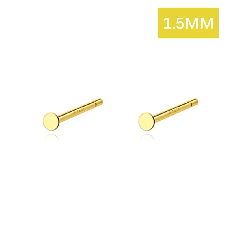 Lovely Mini Round Stud Earrings DA890
