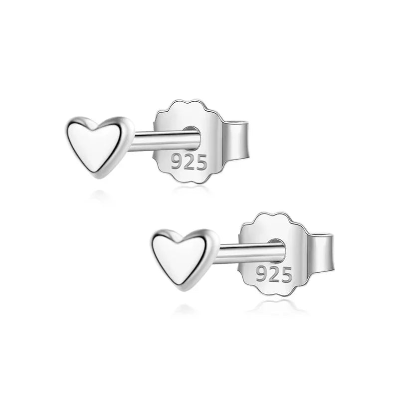 Sweet Mini Romantic Heart Stud Earrings DA2316