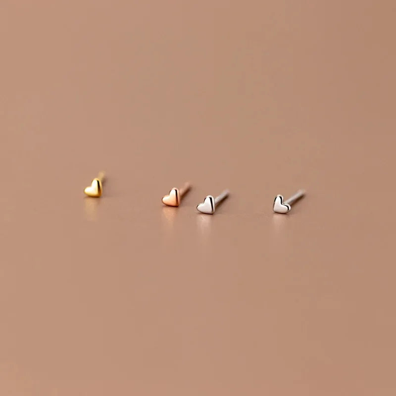 Sweet Mini Romantic Heart Stud Earrings DA2316