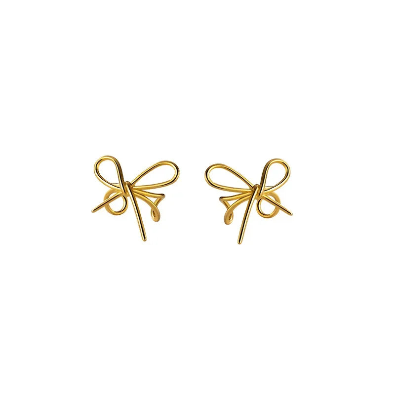 Bowknot Ear Cuff Clip on Earrings DB1186