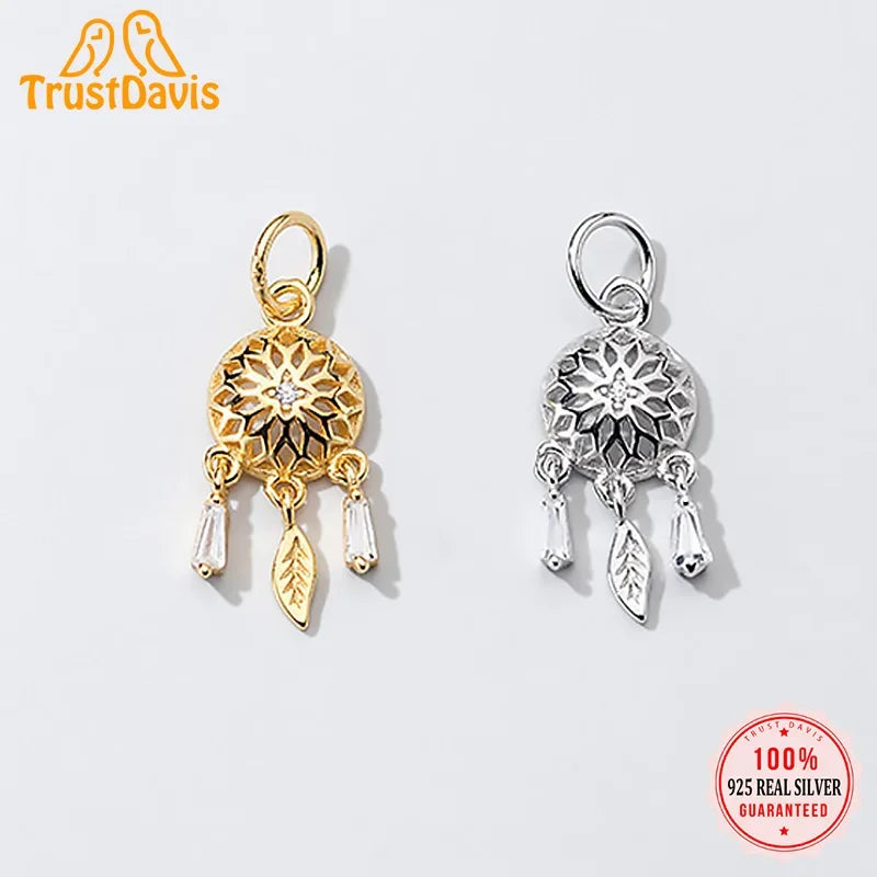Dreamcatcher Charm Pendant Handmade DIY Accessories DZ54