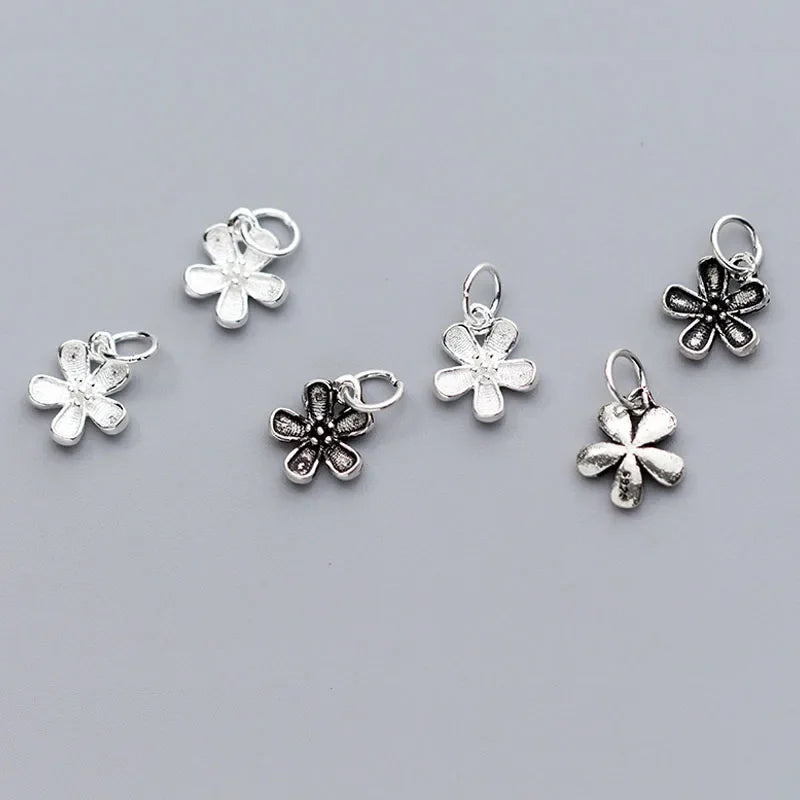 Flower Charm Pendant Handmade DIY Accessories DZ140