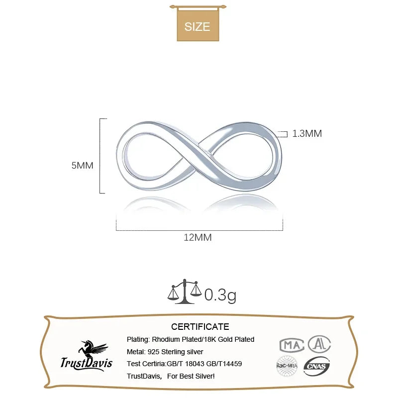 Simple Infinite Handmade DIY Accessories Jewelry HY887