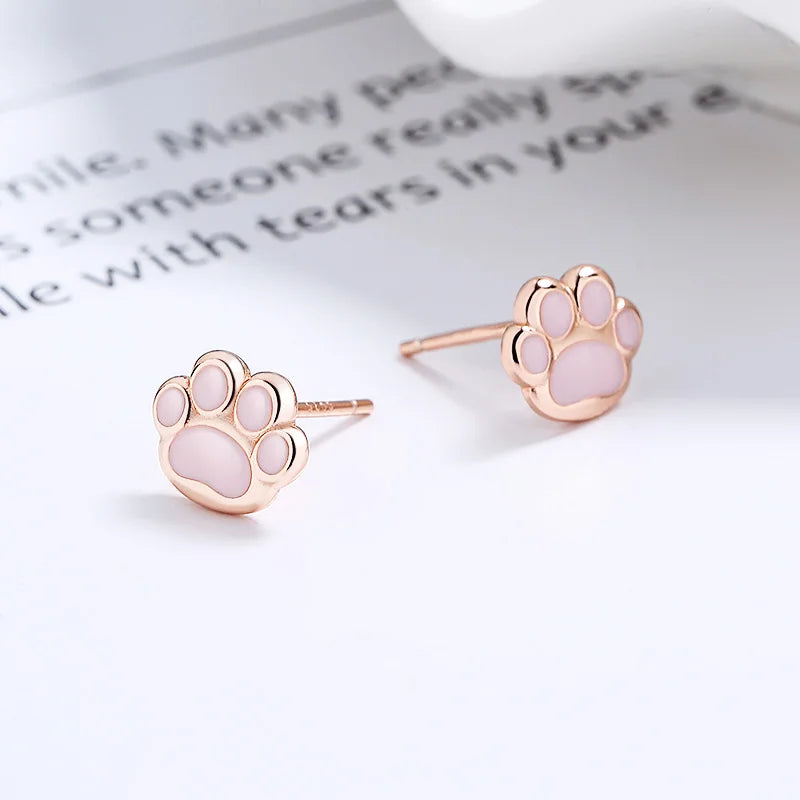 Animal Earring Sweet Cute Cat Stud Earrings DS3761