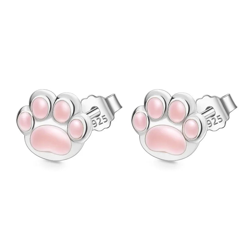 Animal Earring Sweet Cute Cat Stud Earrings DS3761