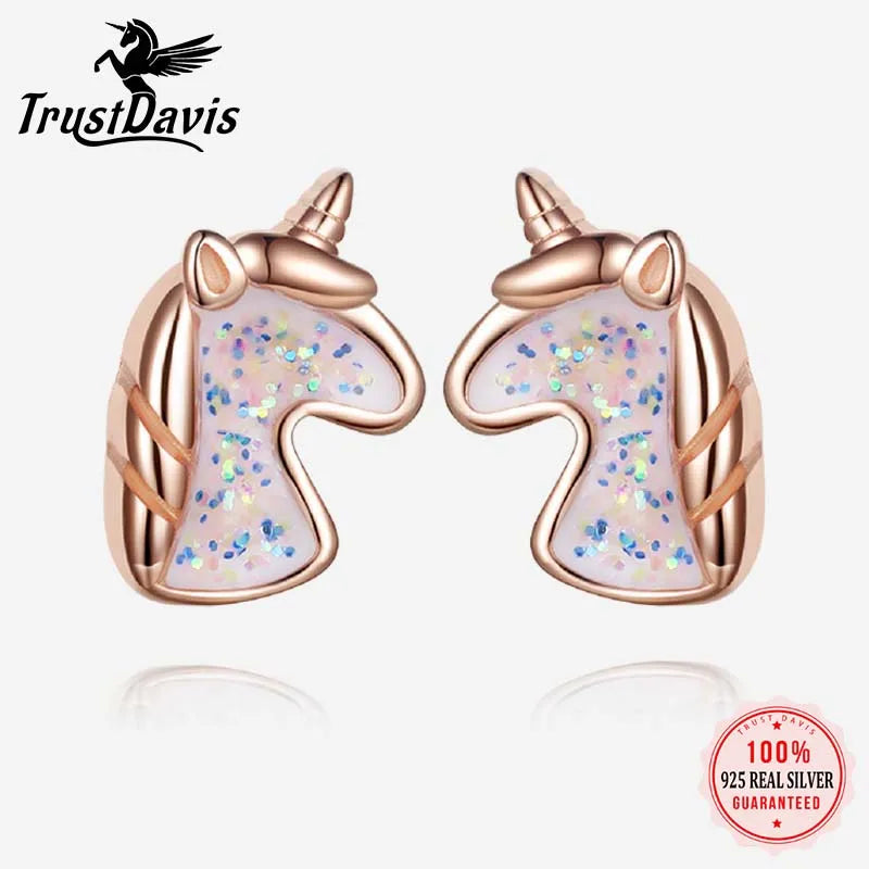 Cute Animal Unicorn Stud Earring DS4501