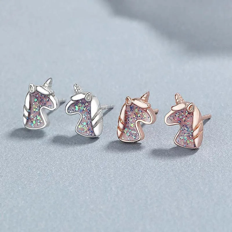 Cute Animal Unicorn Stud Earring DS4501