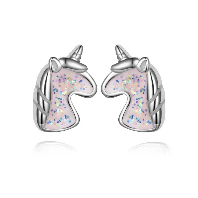 Cute Animal Unicorn Stud Earring DS4501