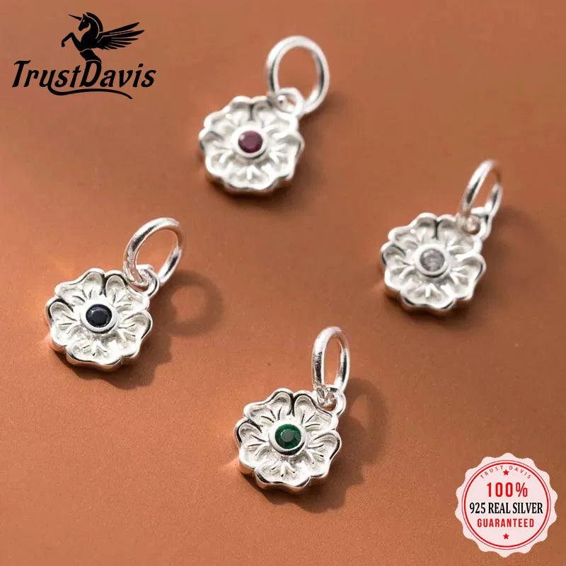 Flower Pendant DIY Necklace Bracelet Accessories DZ1602