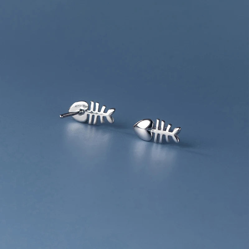 Cute Mini Fish Stud Earrings DA2990