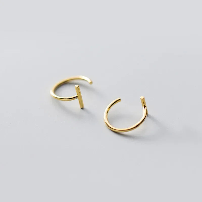 Fashion Casual Stick Hook Stud Earrings DA180