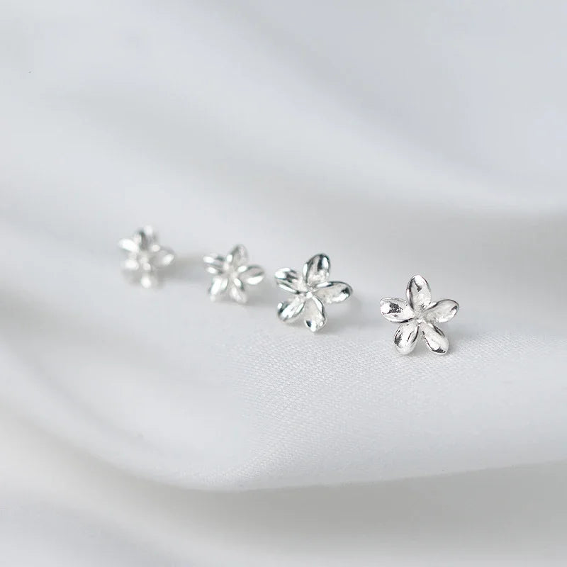 Fashion Sweet Mini 5/6/7mm Flower Stud Earrings DS197