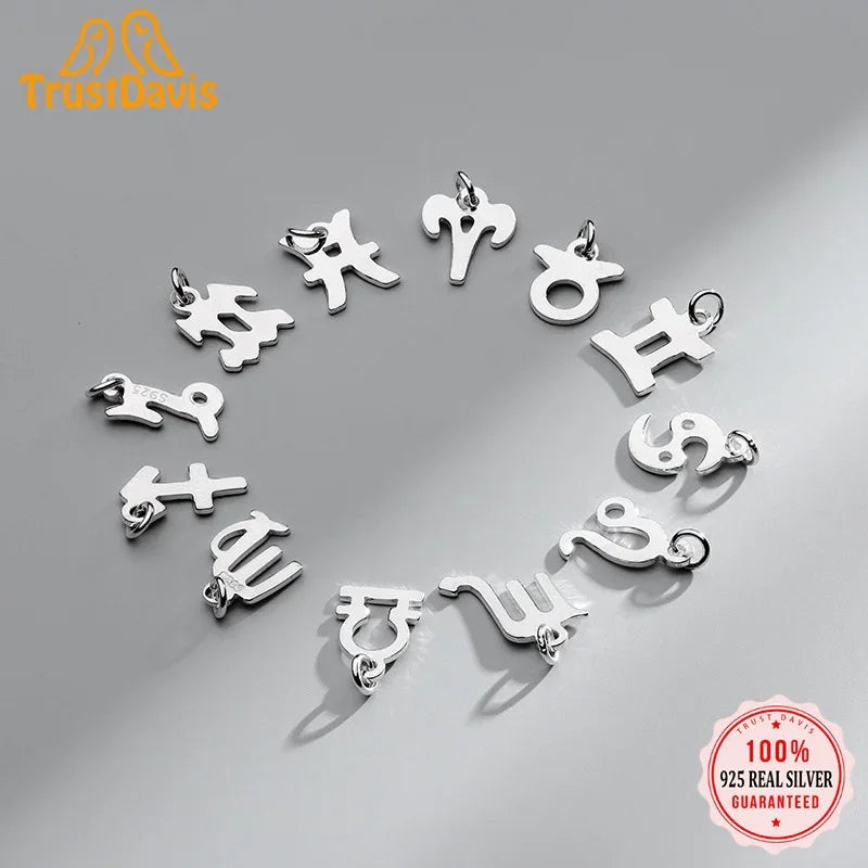 12 Constellation Charm Pendant Accessories DH0052