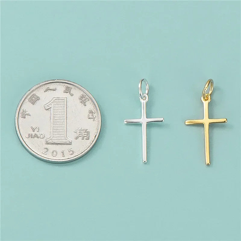 Cross Charm Pendant Handmade DIY Accessories HY421