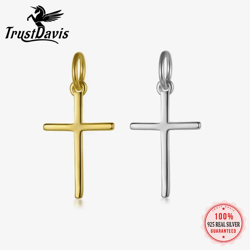 Cross Charm Pendant Handmade DIY Accessories HY421