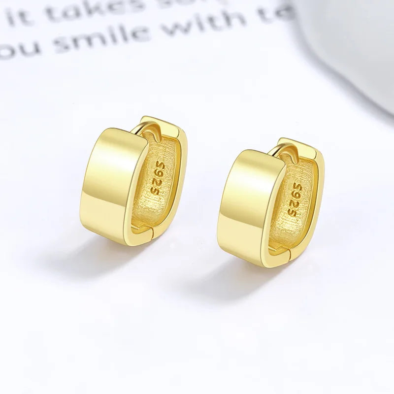 Fashion Gold/Silver Square Hoop Earring DS3511