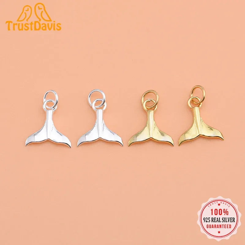 Mermaid Tail Charm Pendant DIY Accessories HY040