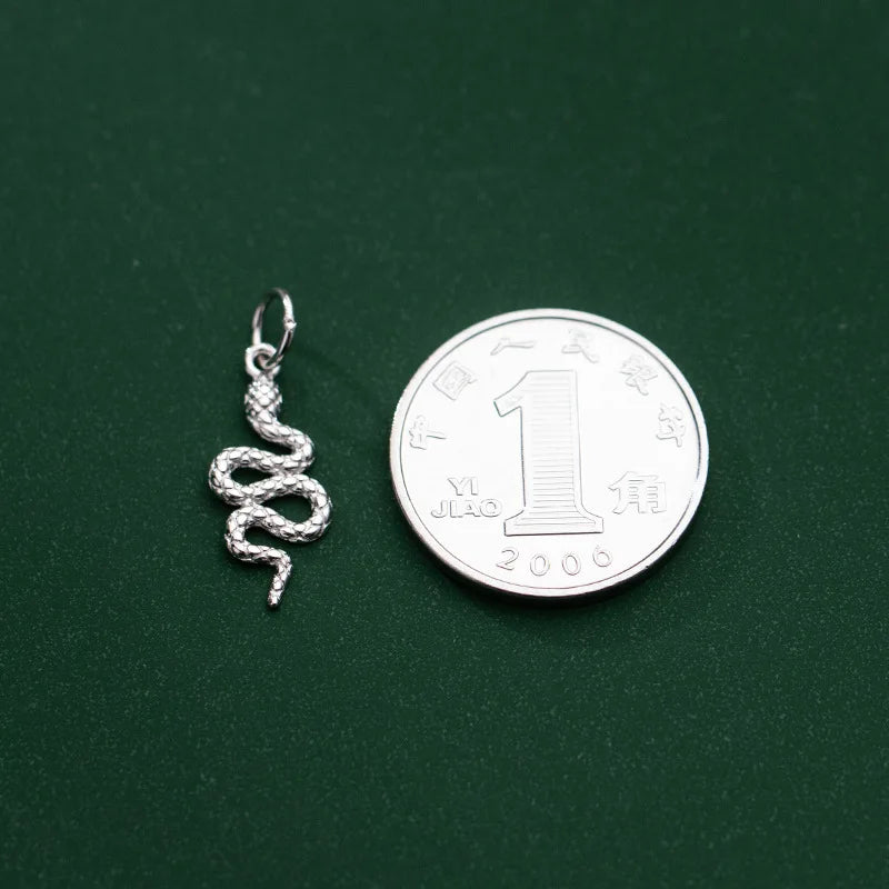 Animal Snake Charm Pendant DIY Accessories Fine Jewelry HY304
