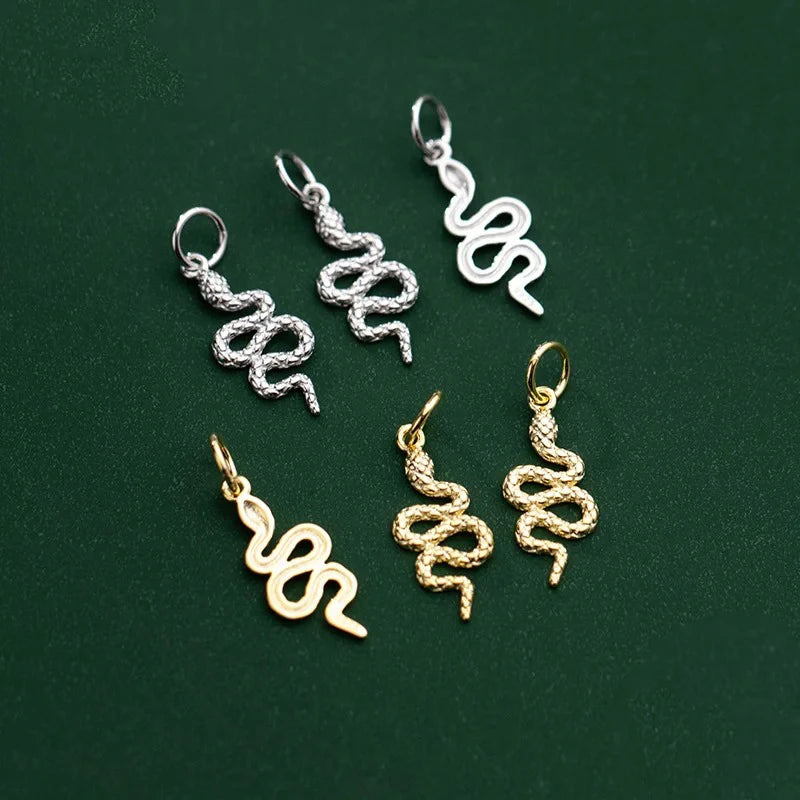 Fashion Sweet Animal Snake Charm Pendant HY304