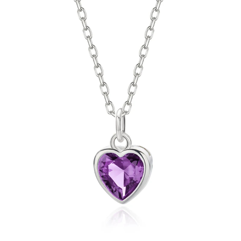 Fashion Sweet Romantic Heart Shiny CZ Clavicle Necklace DA2596